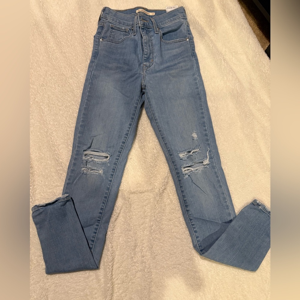 Women's Blue Skinny Jeans